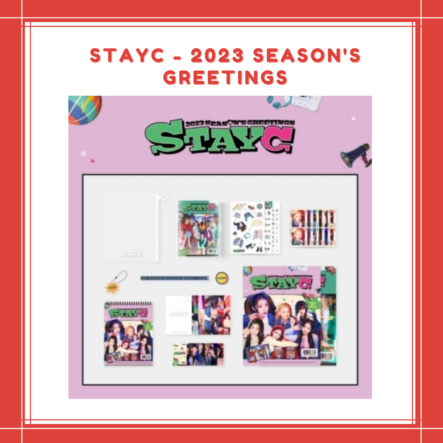 [PREORDER] STAYC - 2023 SEASON'S GREETINGS