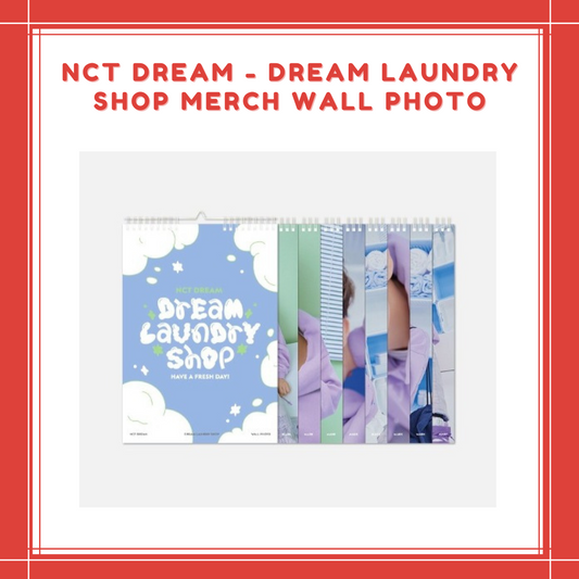 [PREORDER] NCT DREAM - DREAM LAUNDRY SHOP WALL PHOTO