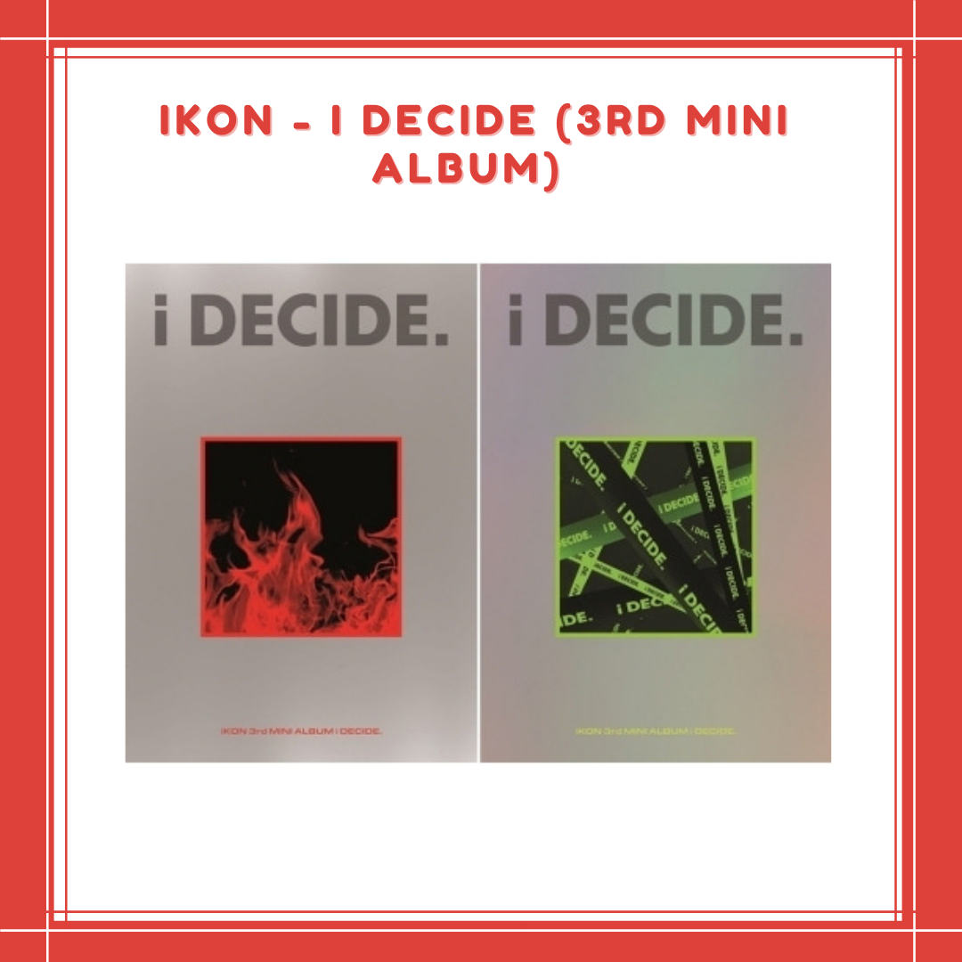 [PREORDER] IKON - I DECIDE (3RD MINI ALBUM)