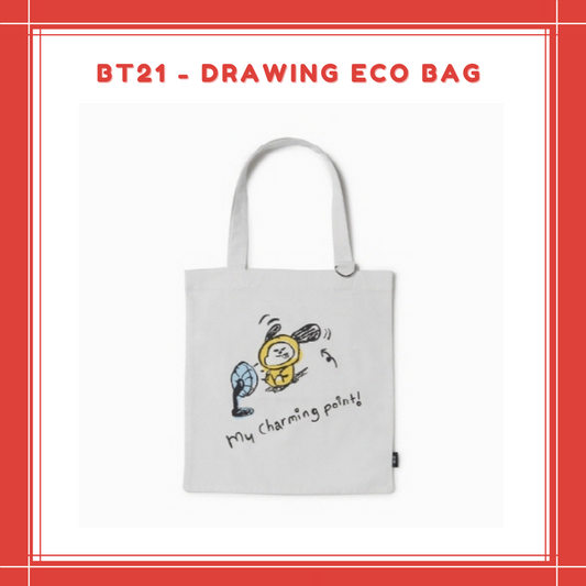 [PREORDER] BT21 - DRAWING ECO BAG