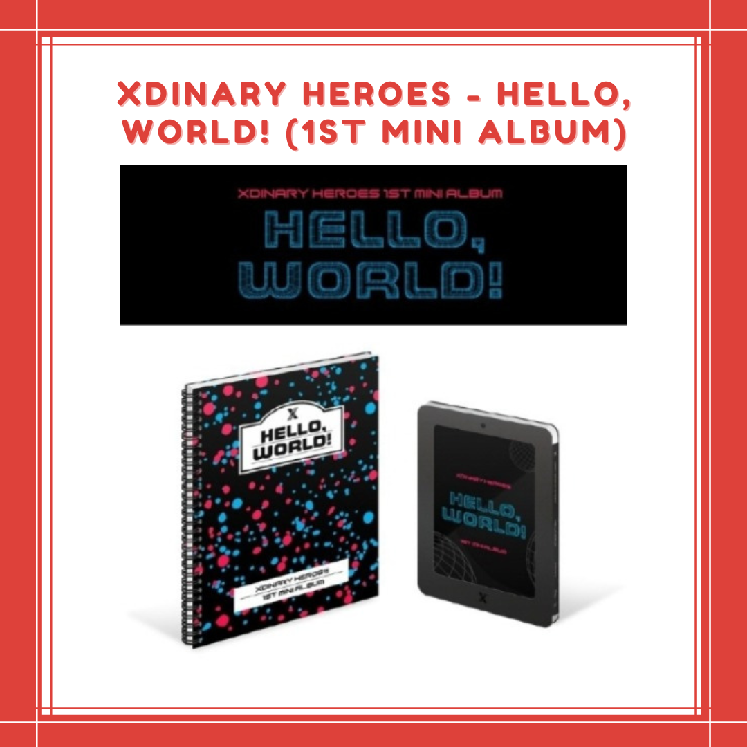 [PREORDER] XDINARY HEROES - HELLO, WORLD! (1ST MINI ALBUM) + LIMITED PHOTOCARD