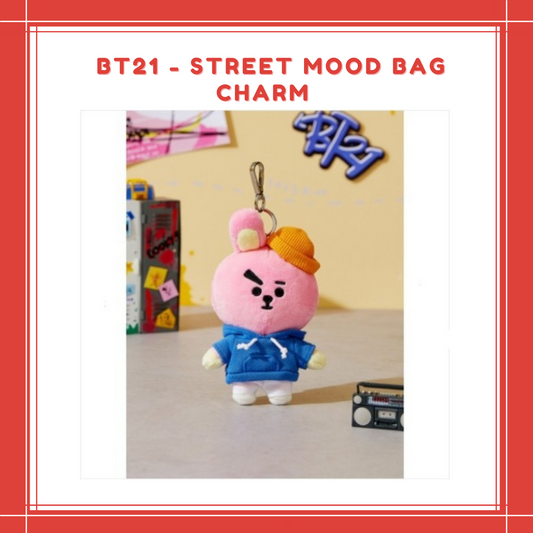 [PREORDER] BT21 - STREET MOOD BAG CHARM