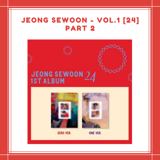 [PREORDER] JEONG SEWOON - VOL.1 [24] PART 2