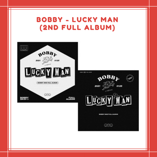 [PREORDER] BOBBY - LUCKY MAN (2ND FULL ALBUM)