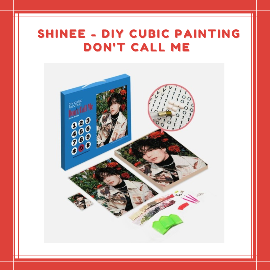 [PREORDER] SHINEE - DIY CUBIC PAINTING DON'T CALL ME