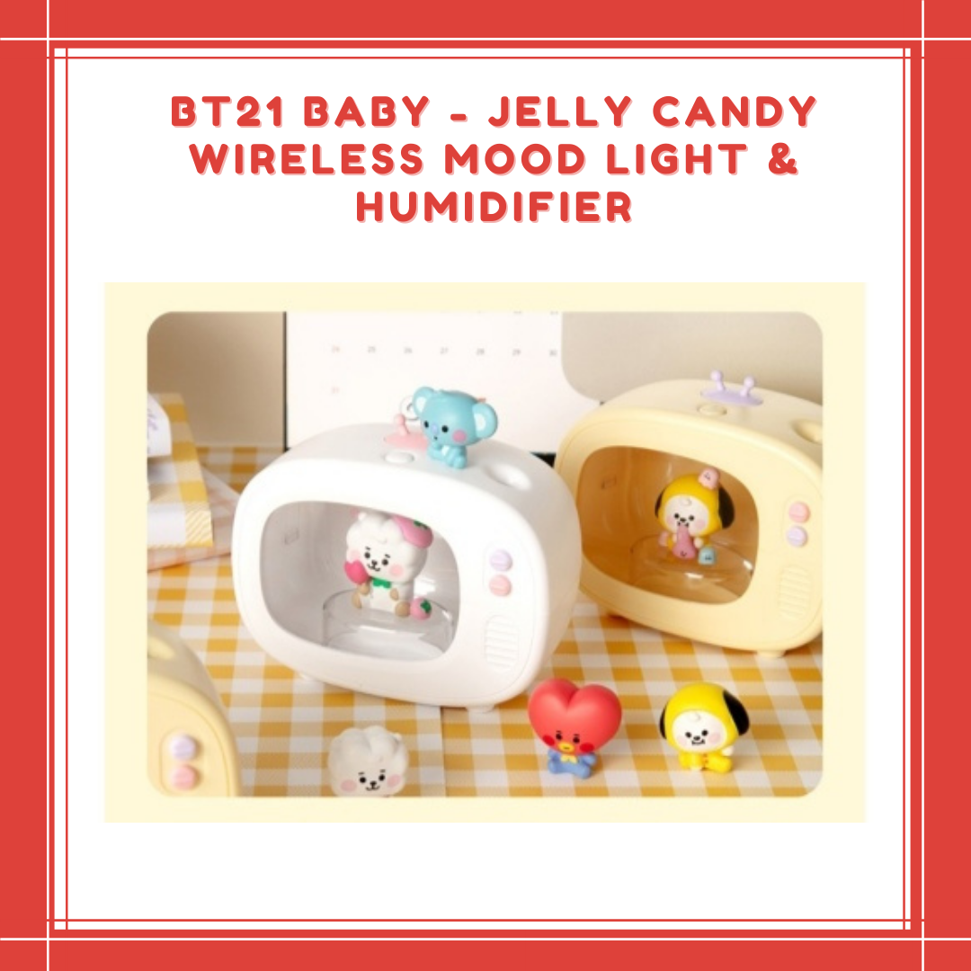 [PREORDER] BT21 BABY - JELLY CANDY WIRELESS MOOD LIGHT & HUMIDIFIER