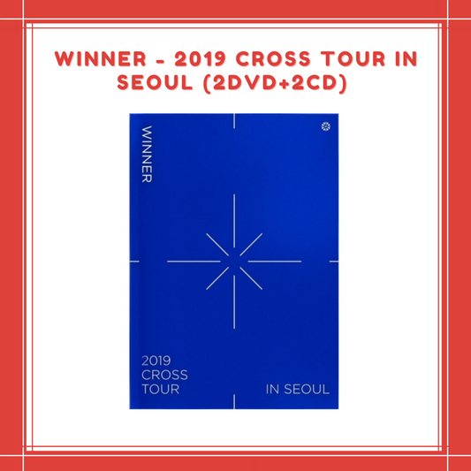 [PREORDER] WINNER - 2019 CROSS TOUR IN SEOUL (2DVD+2CD)