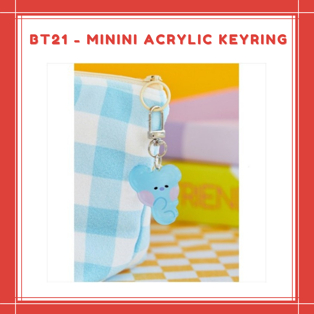 [PREORDER] BT21 - MININI ACRYLIC KEYRING