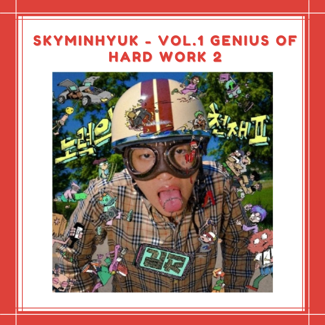 [PREORDER] SKYMINHYUK - VOL.1 GENIUS OF HARD WORK 2