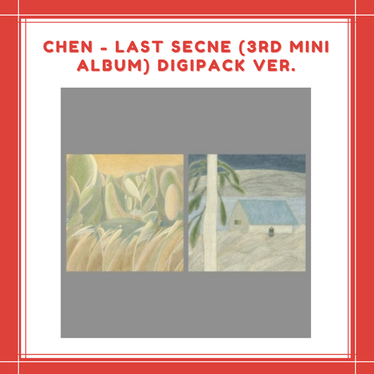 [PREORDER] CHEN - LAST SECNE (3RD MINI ALBUM) DIGIPACK VER.