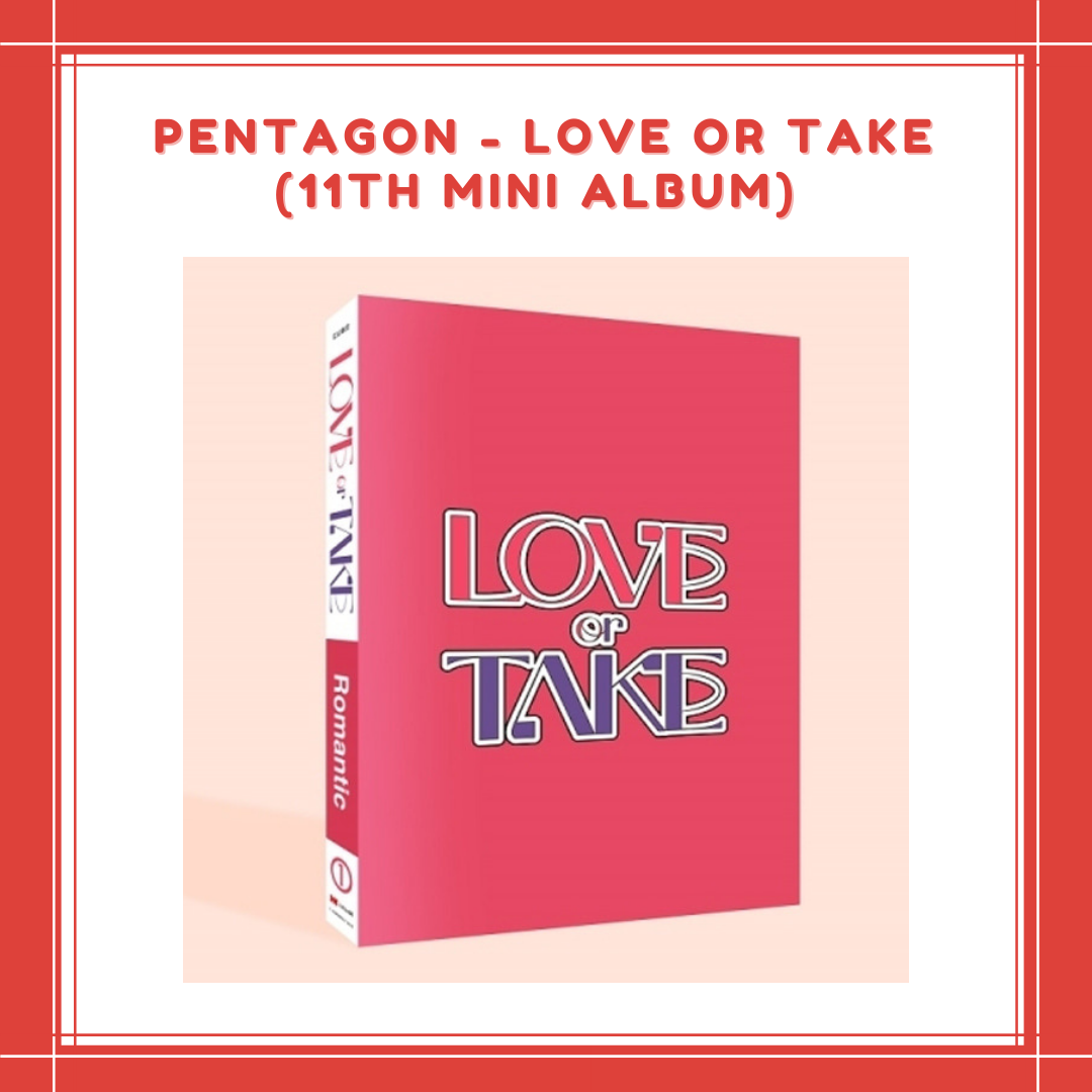 [PREORDER] PENTAGON - LOVE OR TAKE (11TH MINI ALBUM)