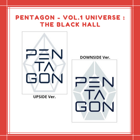 [PREORDER] PENTAGON - VOL.1 UNIVERSE : THE BLACK HALL