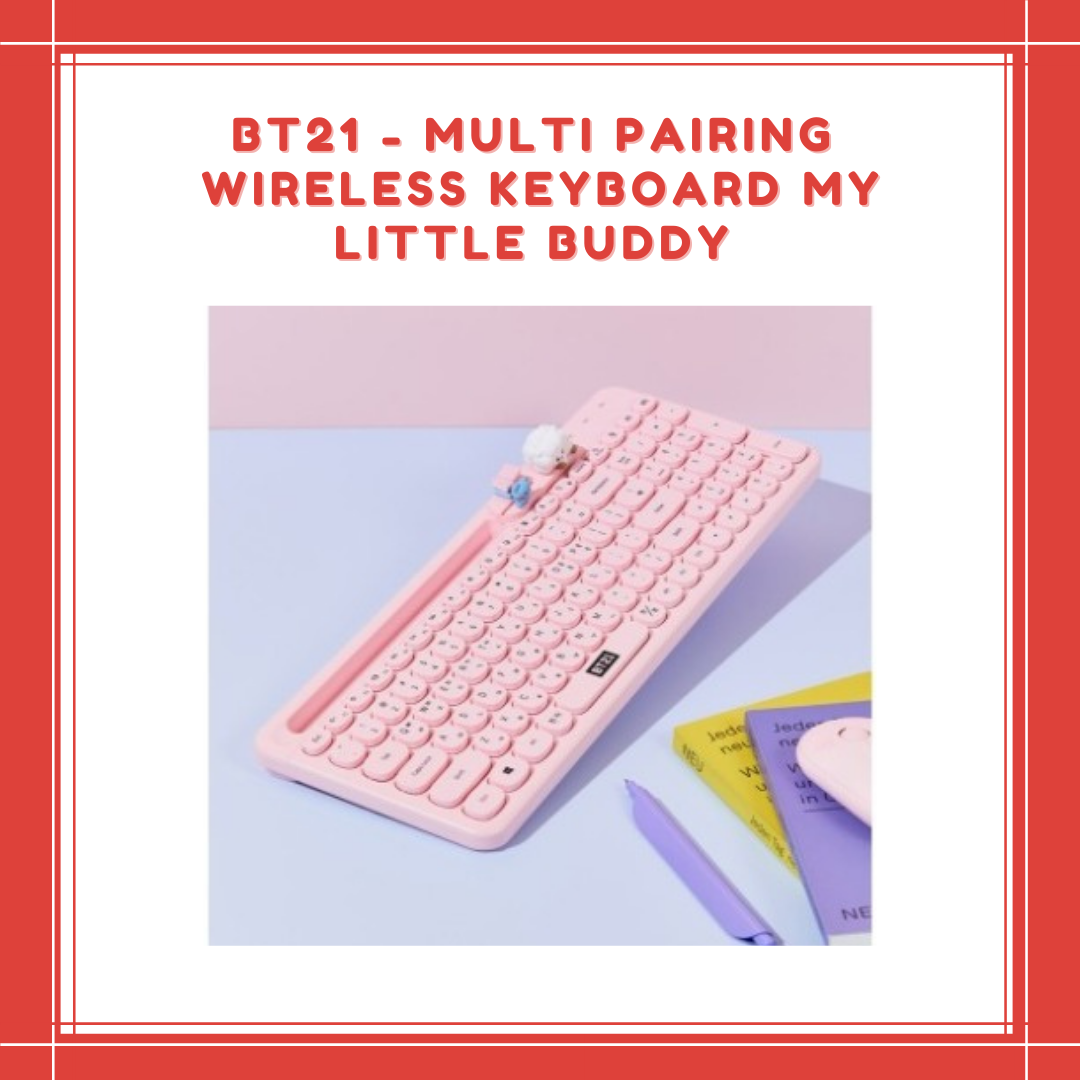 [PREORDER] BT21 - MULTI PAIRING WIRELESS KEYBOARD MY LITTLE BUDDY