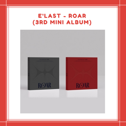 [PREORDER] E'LAST - SIGNED ALBUM ROAR (3RD MINI ALBUM) RED VER