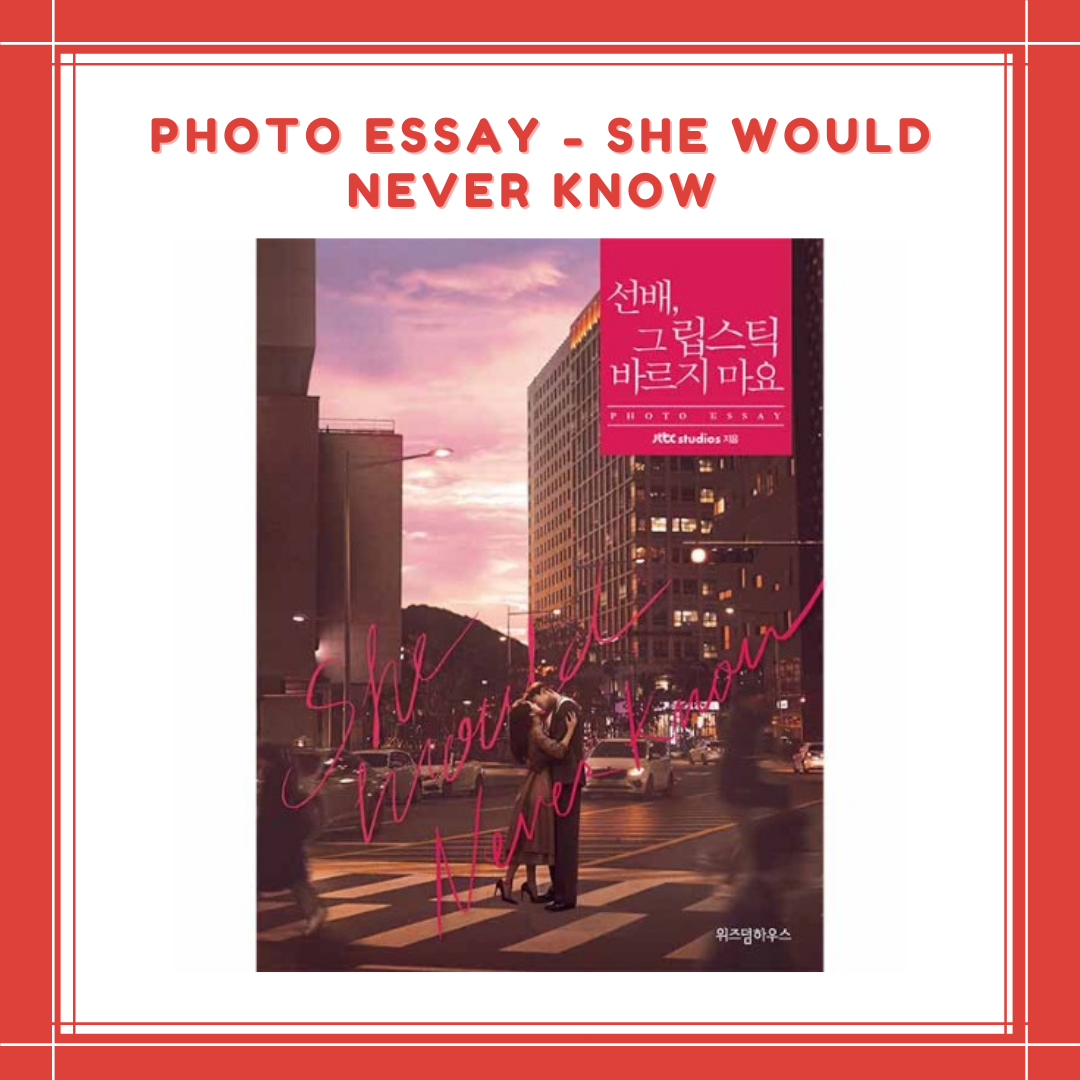 [PREORDER]  PHOTO ESSAY -  SHE WOULD NEVER KNOW