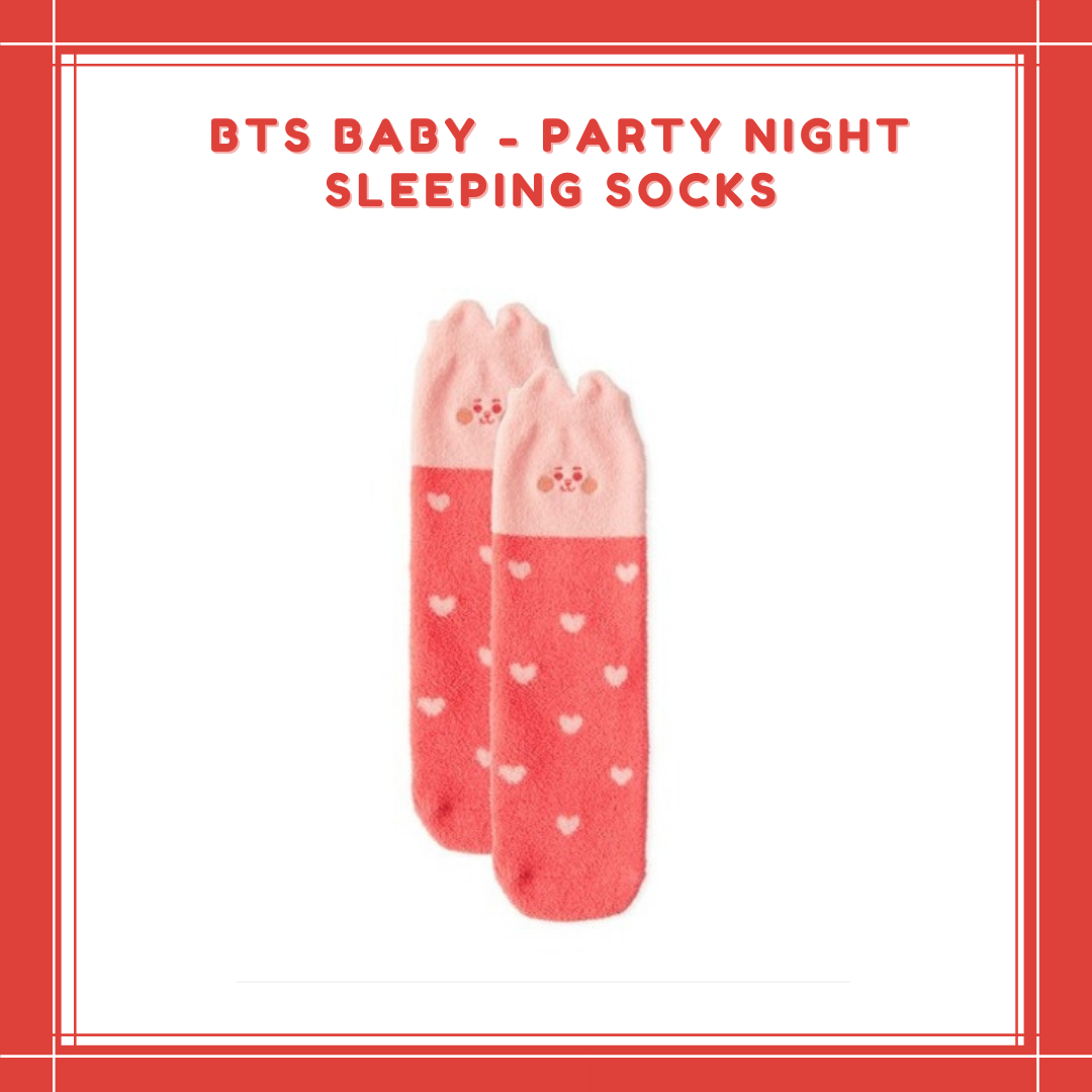 [PREORDER] BT21 BABY - PARTY NIGHT SLEEPING SOCKS