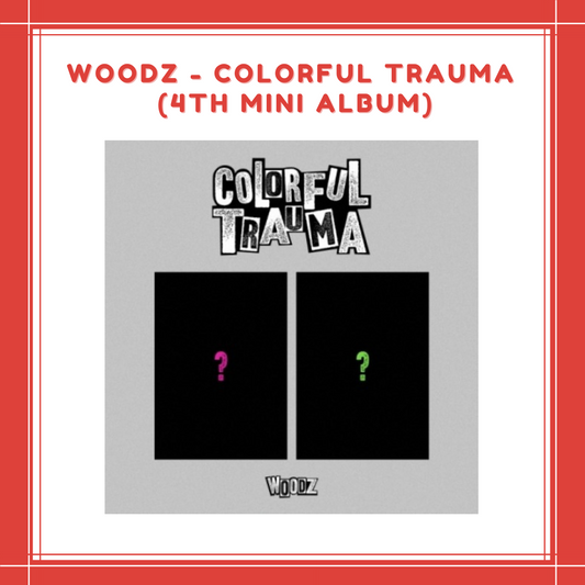 [PREORDER] WOODZ - SIGNED ALBUM COLORFUL TRAUMA (4TH MINI ALBUM)RANDOM