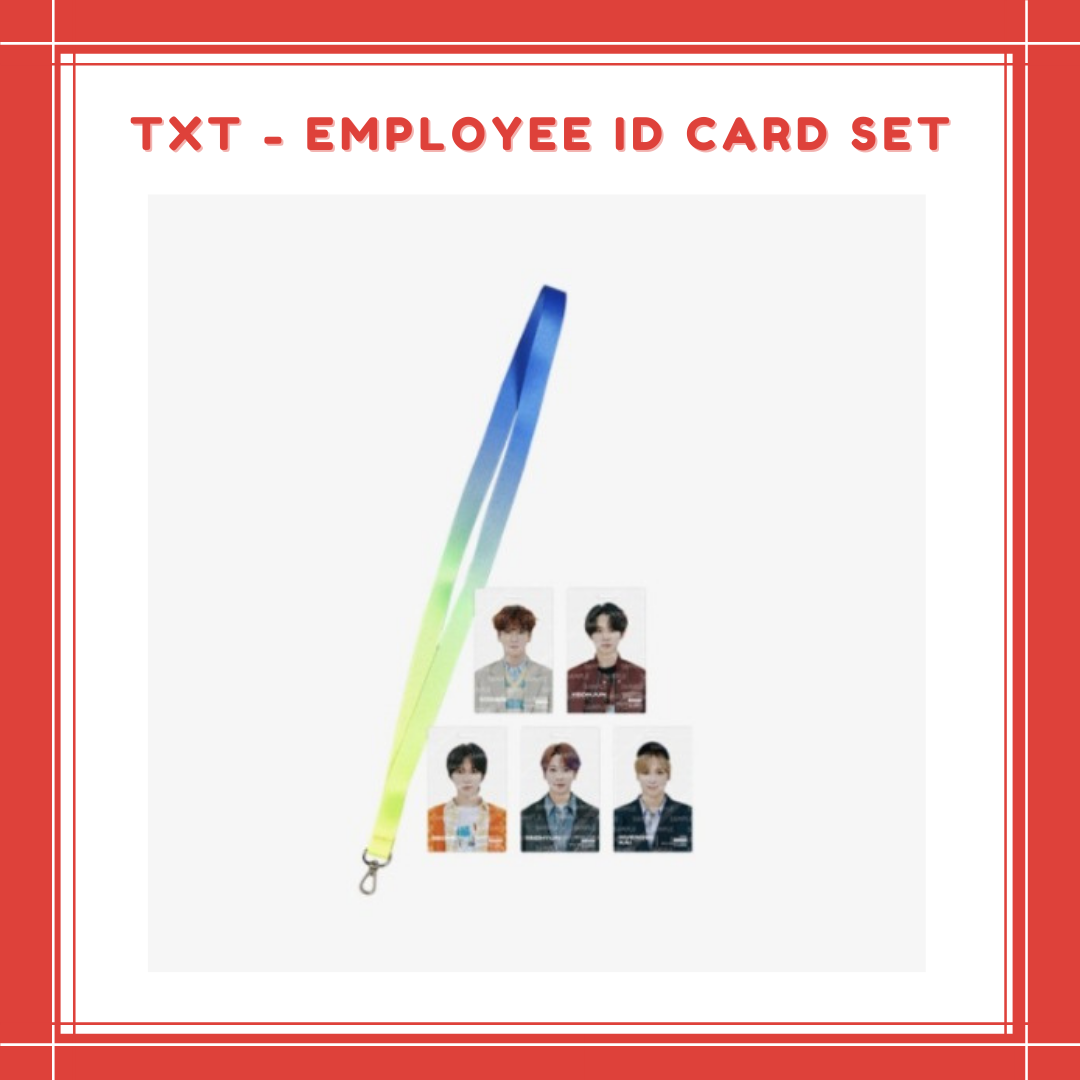 [PREORDER] TXT - EMPLOYEE ID CARD SET