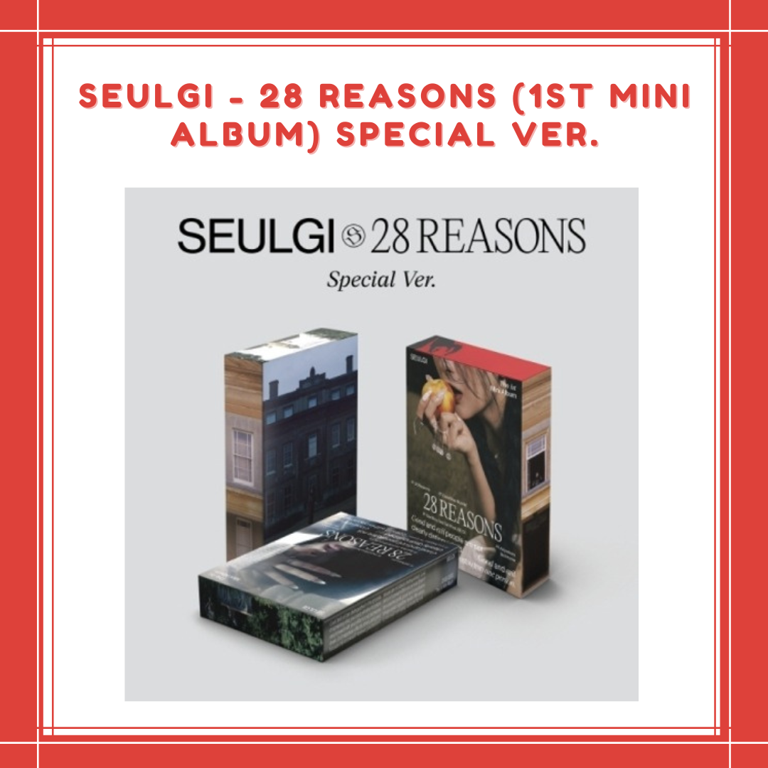 [PREORDER] SEULGI - 28 REASONS (1ST MINI ALBUM) SPECIAL VER.