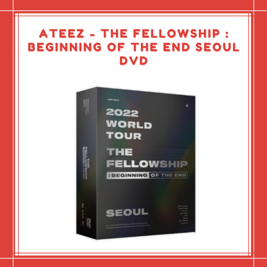 [PREORDER] ATEEZ - THE FELLOWSHIP : BEGINNING OF THE END SEOUL [DVD]