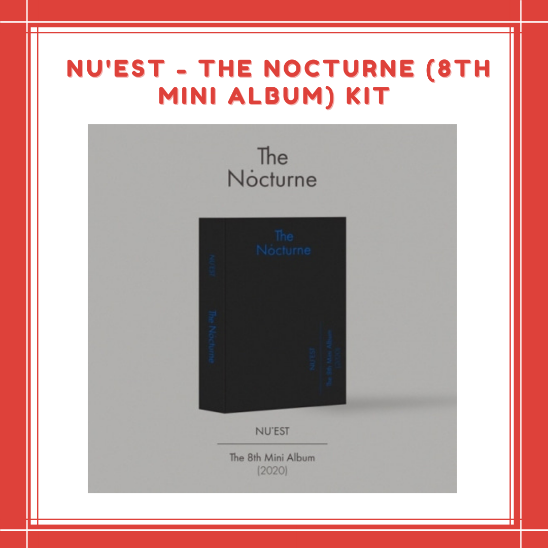 [PREORDER] NU'EST - THE NOCTURNE (8TH MINI ALBUM) KIT