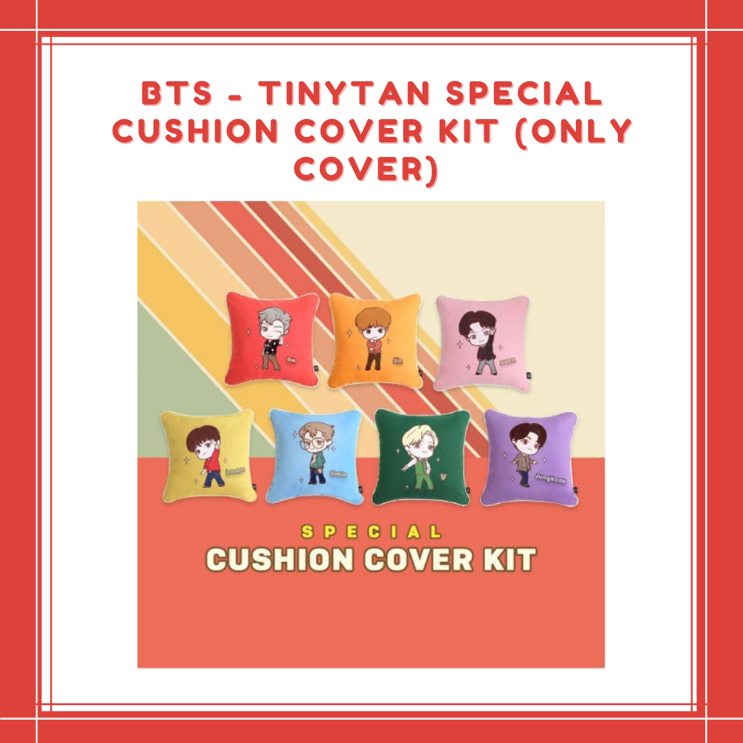 [PREORDER] BTS - TinyTAN SPECIAL CUSHION COVER KIT (ONLY COVER)