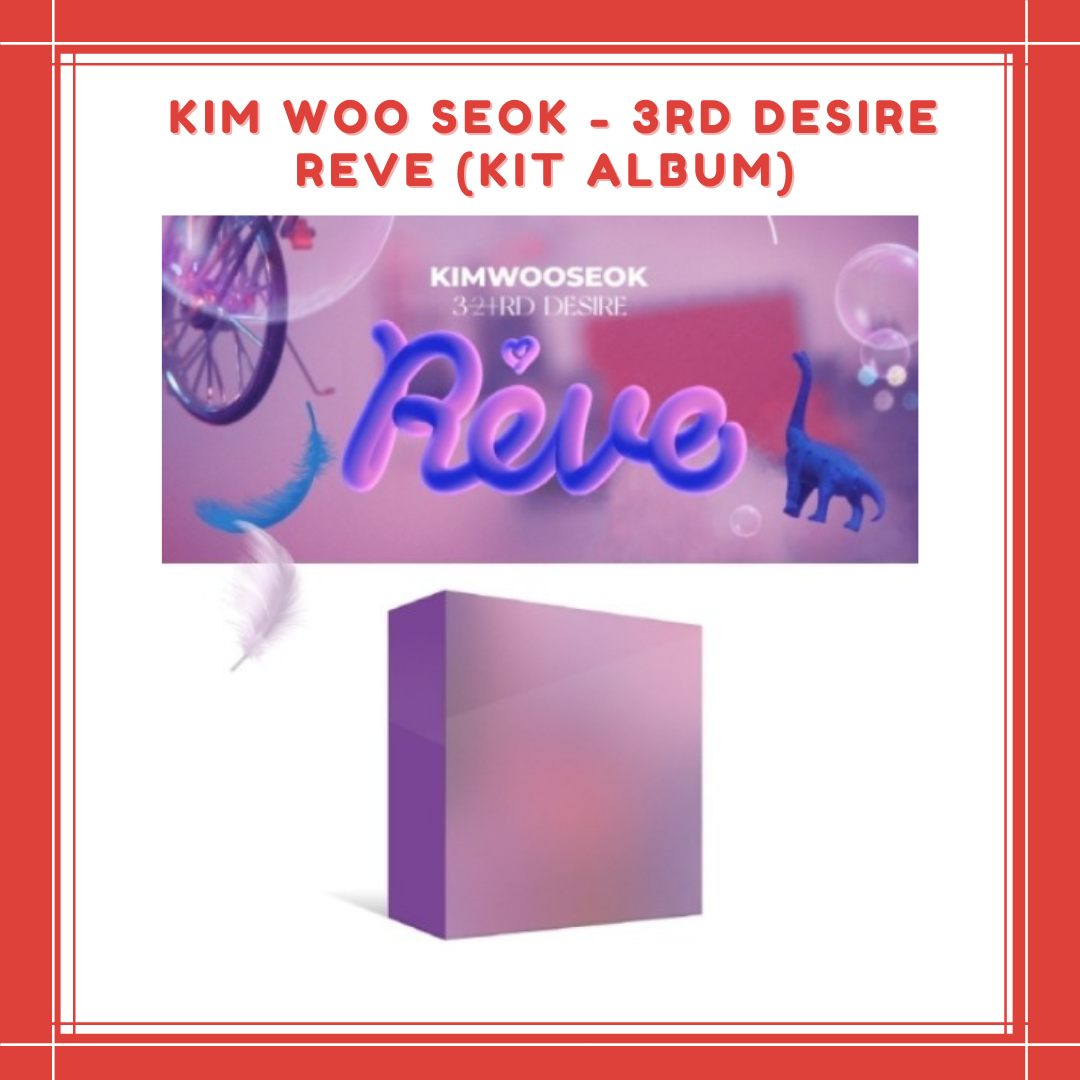 [PREORDER] KIM WOO SEOK - 3RD DESIRE REVE (KIT ALBUM)