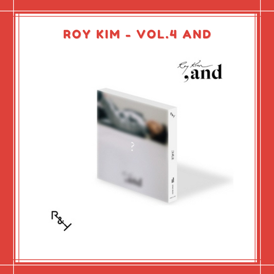 [PREORDER] ROY KIM - VOL.4 AND