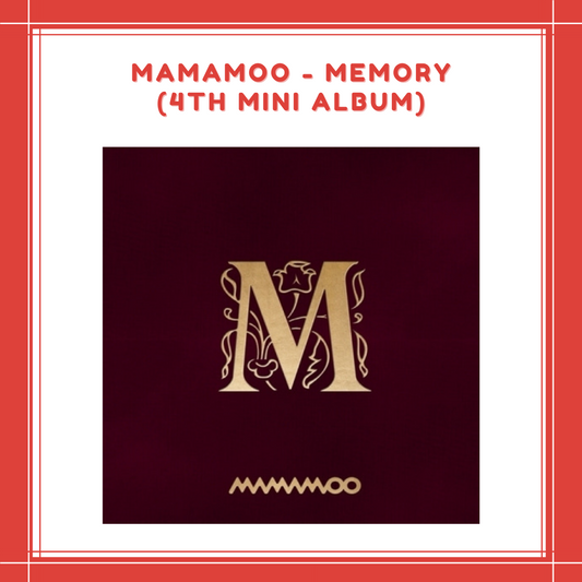 [PREORDER] MAMAMOO - MEMORY 4TH MINI ALBUM