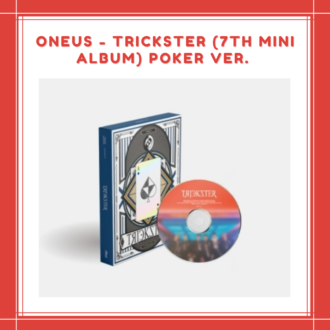 [PREORDER] ONEUS - TRICKSTER (7TH MINI ALBUM) POKER VER.