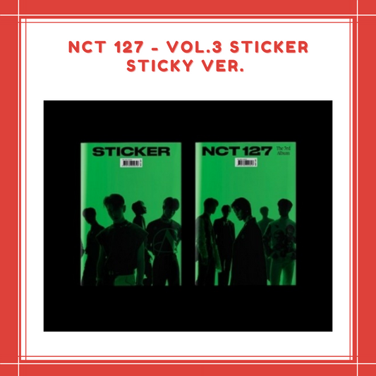 [PREORDER] NCT 127 - VOL.3 STICKER STICKY VER.