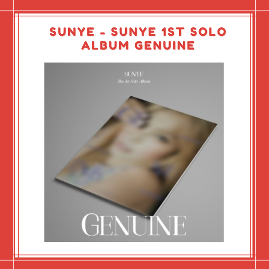 [PREORDER] SUNYE - SUNYE 1ST SOLO ALBUM GENUINE