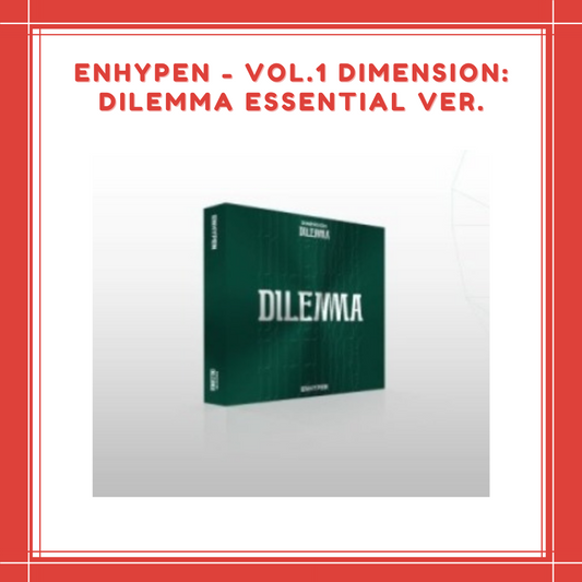 [PREORDER] ENHYPEN - VOL.1 DIMENSION : DILEMMA ESSENTIAL VER.