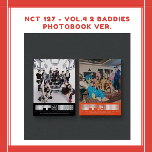 [PREORDER] NCT 127 - VOL.4 2 BADDIES PHOTOBOOK VER.