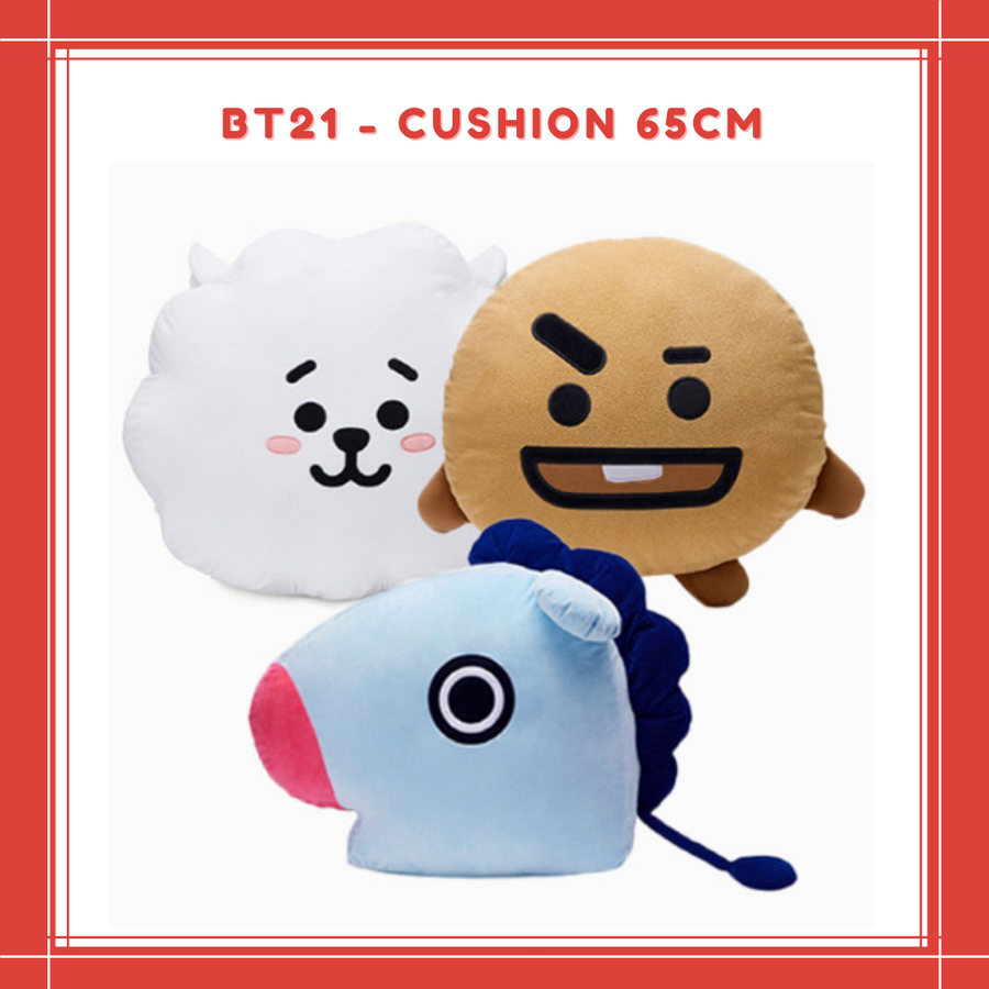 販売 bt21 クッション 65cm