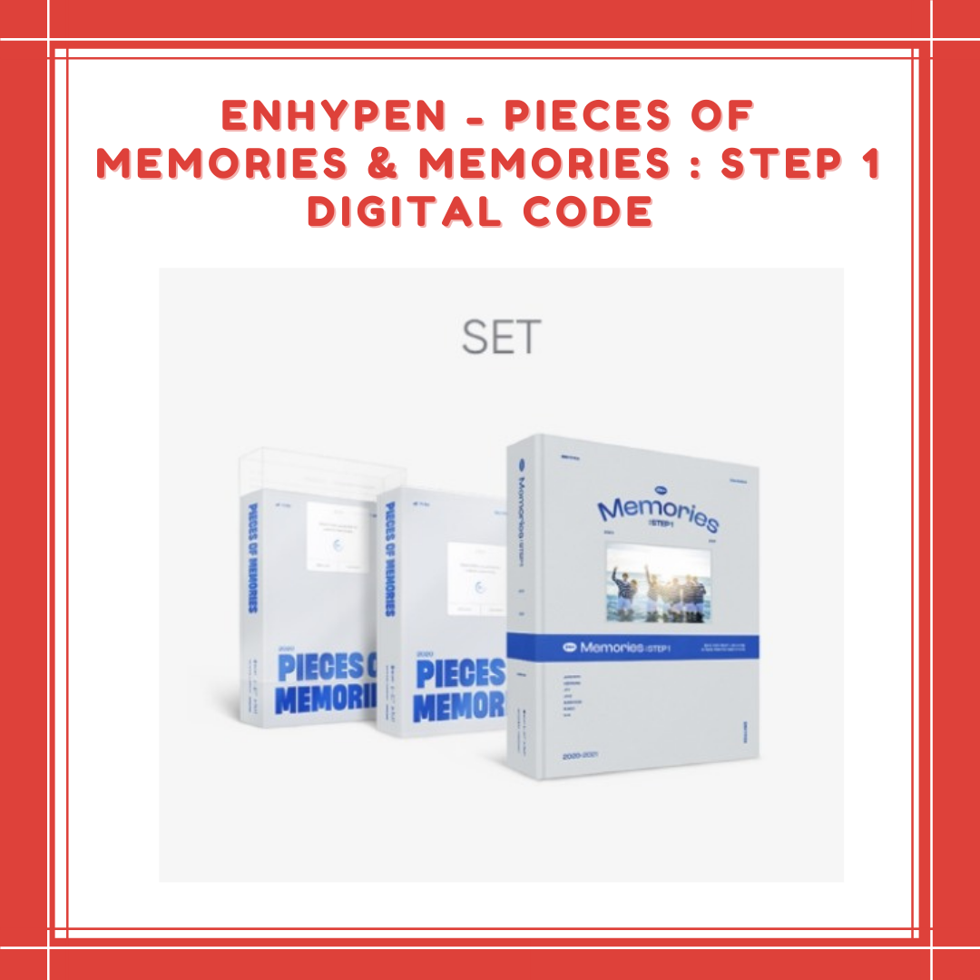 [PREORDER] ENHYPEN - PIECES OF MEMORIES & MEMORIES : STEP 1 DIGITAL CODE