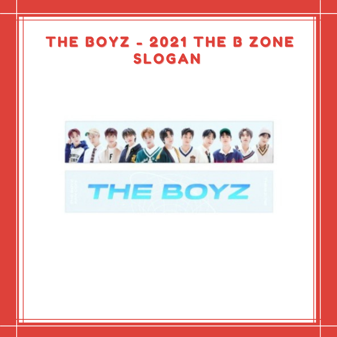 [PREORDER] THE BOYZ - 2021 THE B ZONE SLOGAN