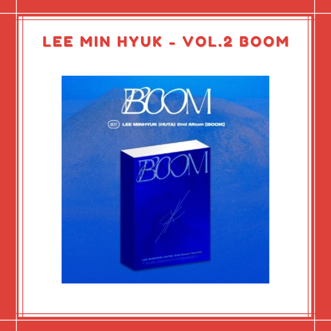 [PREORDER] LEE MIN HYUK - VOL.2 BOOM