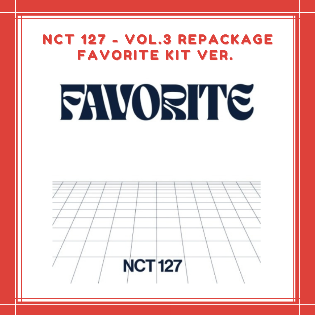 [PREORDER] NCT 127 - VOL.3 REPACKAGE FAVORITE KIT VER