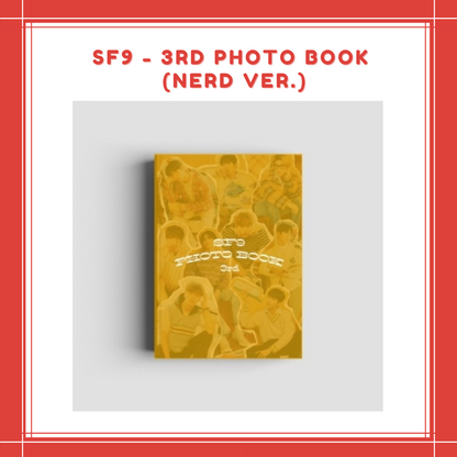 [PREORDER] SF9 - 3RD PHOTO BOOK (NERD VER.)