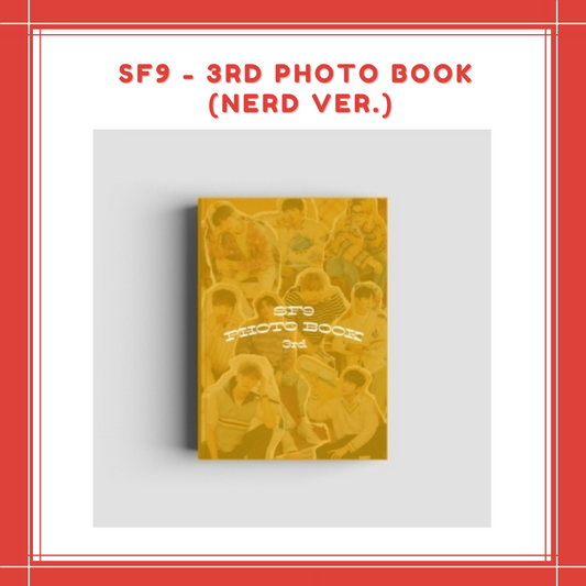 [PREORDER] SF9 - 3RD PHOTO BOOK (NERD VER.)