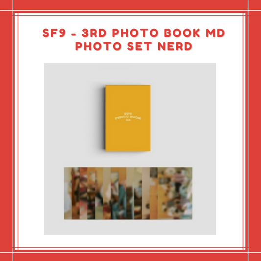 [PREORDER] SF9 - 3RD PHOTO BOOK MD PHOTO SET NERD