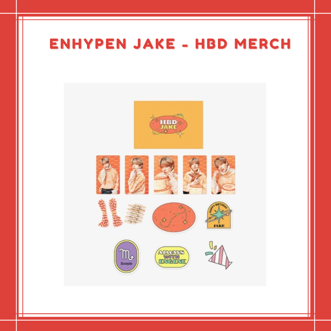 [PREORDER] ENHYPEN JAKE - HBD MERCH