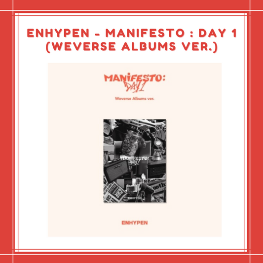 [PREORDER] ENHYPEN - MANIFESTO : DAY 1 (WEVERSE ALBUMS VER.)