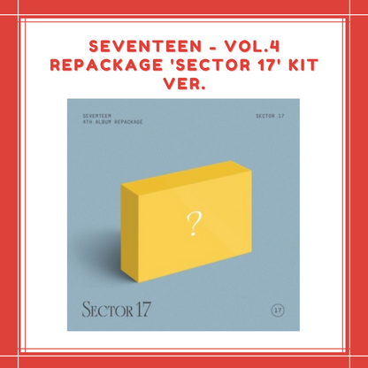 [PREORDER] SEVENTEEN - VOL.4 REPACKAGE 'SECTOR 17' KIT VER.