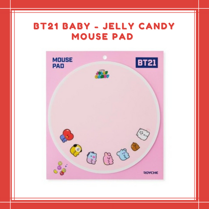 [PREORDER] BT21 BABY - JELLY CANDY MOUSE PAD