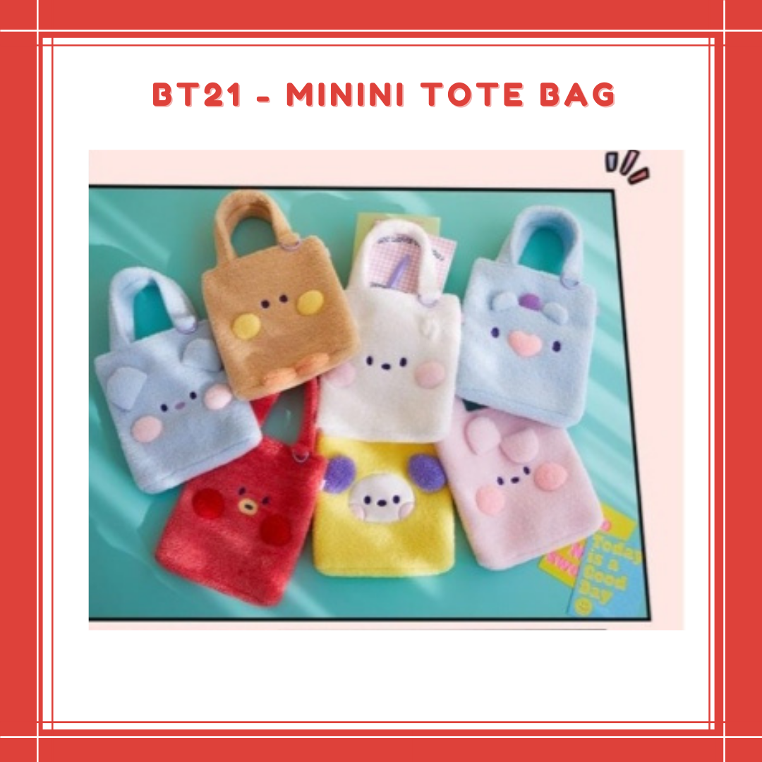 [PREORDER] BT21 - MININI TOTE BAG