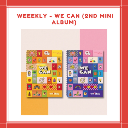 [PREORDER] WEEEKLY - WE CAN (2ND MINI ALBUM)