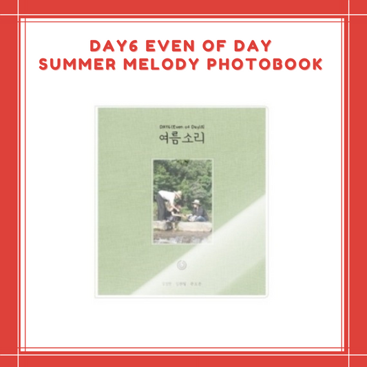[PREORDER] DAY6 EVEN OF DAY - SUMMER MELODY PHOTOBOOK
