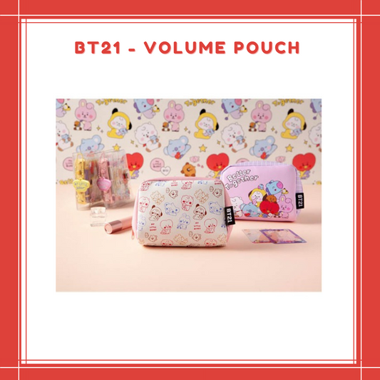 [PREORDER] BT21 - VOLUME POUCH